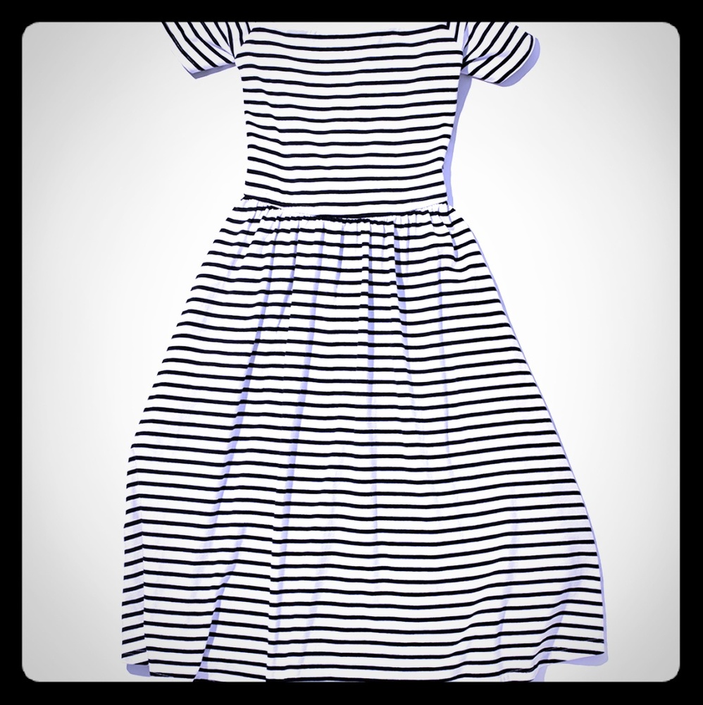 Nwot who what wear striped dress